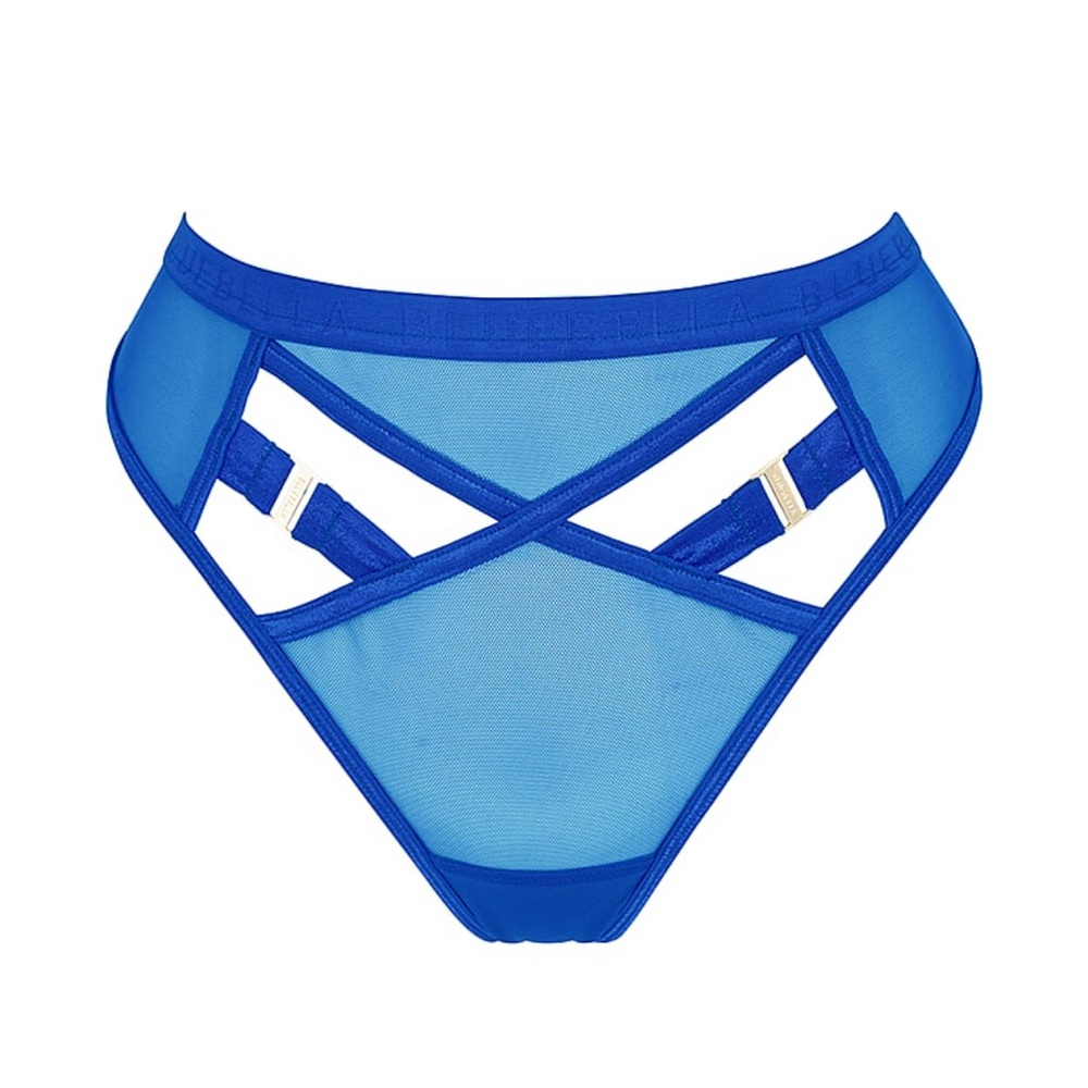 Bluebella royal blue thong panties